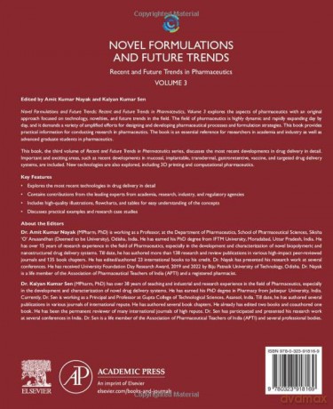 Novel Formulations and Future Trends: Recent and Future Trends in Pharmaceutics, Volume 3 (Recent and Future Trends in Pharmaceutics, 3) - Amit Kumar Nayak [KSIĄŻKA]