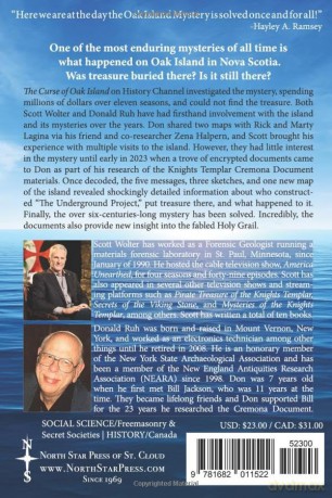 Oak Island, Knights Templar, and the Holy Grail: Secrets of "the Underground Project" Revealed (The Hooked X) [KSIĄŻKA]