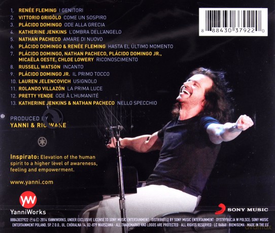 Yanni: Inspirato [CD]