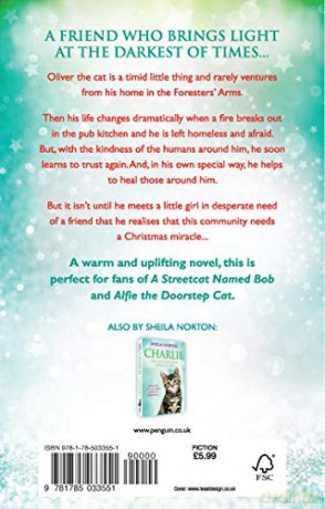 Oliver The Cat Who Saved Christmas - Sheila Norton [KSIĄŻKA]