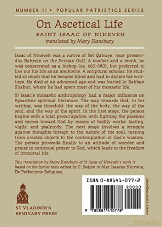 On Ascetical Life: St.Isaac of Nwevah - St Isaac Of Nineveh [KSIĄŻKA]