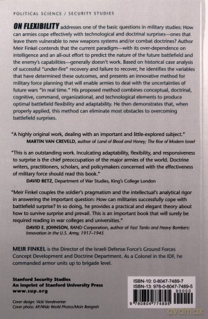 On Flexibility: Recovery from Technological and Doctrinal Surprise on the Battlefield - Meir Finkel [KSIĄŻKA]