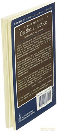 On Social Justice: St. Basil the Great: No. 38 (Popular Patristics) - St Basil The Great [KSIĄŻKA]