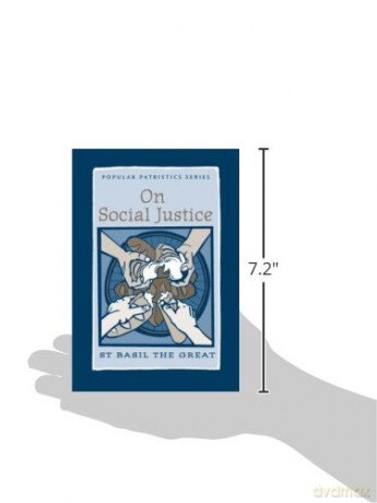 On Social Justice: St. Basil the Great: No. 38 (Popular Patristics) - St Basil The Great [KSIĄŻKA]