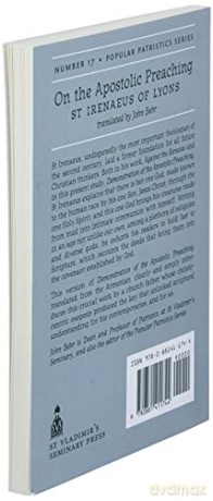 On the Apostolic Preaching: 17 (Popular Patristics Series) - St Irenaeus Of Lyons [KSIĄŻKA]
