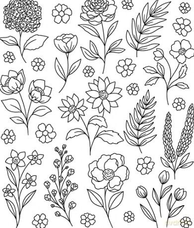 On the Bright Side Coloring Book: Floral Patterns to Help You Relax, Unwind, and Focus on the Good: 2 (On the Bright Side, 1) - Elyse Burns [KSIĄŻKA]