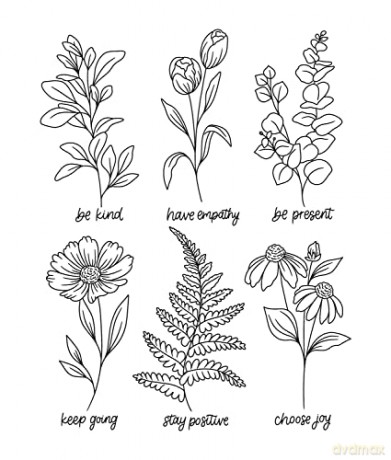 On the Bright Side Coloring Book: Floral Patterns to Help You Relax, Unwind, and Focus on the Good: 2 (On the Bright Side, 1) - Elyse Burns [KSIĄŻKA]