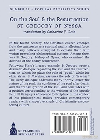 On the Soul and Resurrection: St Gregory of Nyssa (Popular Patristics) - St Gregory Of Nyssa [KSIĄŻKA]