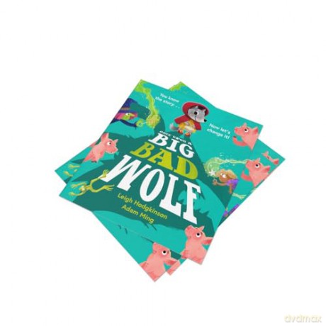 Once Upon a Big Bad Wolf: A fun-filled illustrated picture book for children, new for 2024! - Leigh Hodgkinson [KSIĄŻKA]