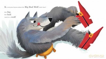 Once Upon a Big Bad Wolf: A fun-filled illustrated picture book for children, new for 2024! - Leigh Hodgkinson [KSIĄŻKA]