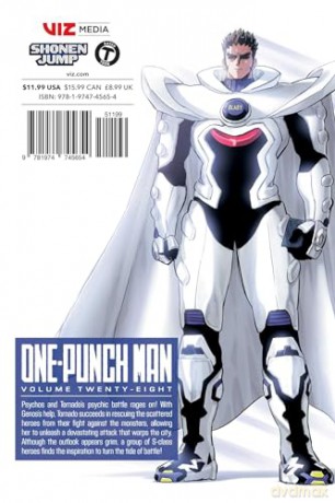 One-Punch Man, Vol. 28: Volume 28 - One [KOMIKS]