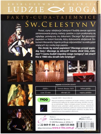 Celestyn V, czyli papieska tajemnica (Ludzie Boga) (digibook) [DVD]