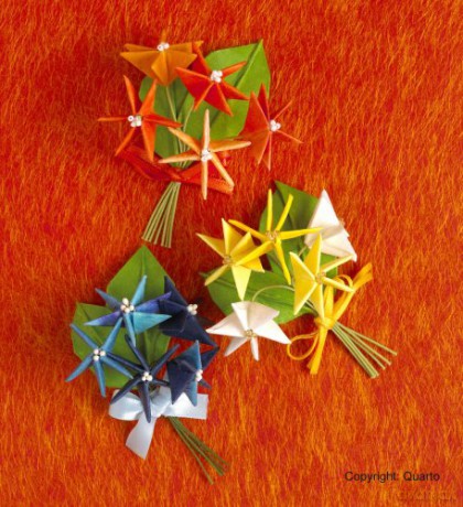 Origami Jewelry: More Than 40 Exquisite Designs to Fold and Wear - Ayako Brodek [KSIĄŻKA]