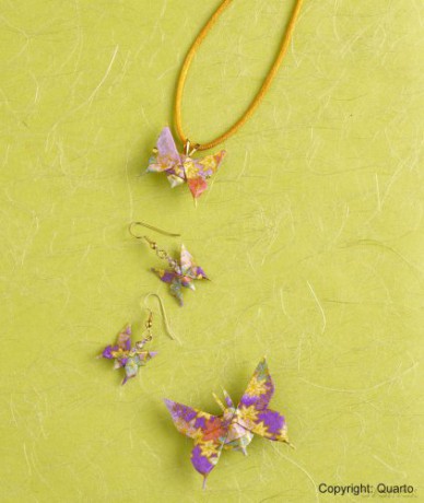 Origami Jewelry: More Than 40 Exquisite Designs to Fold and Wear - Ayako Brodek [KSIĄŻKA]