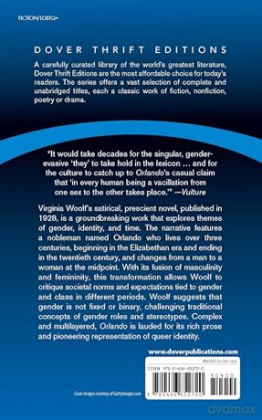 Orlando: A Biography (Thrift Editions) - Virginia Woolf [KSIĄŻKA]