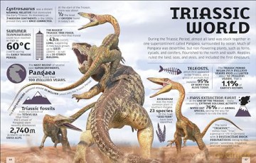 Our World in Numbers Dinosaurs and Other Prehistoric Life: An Encyclopedia of Fantastic Facts (DK Our World in Numbers) - Dk [KSIĄŻKA]