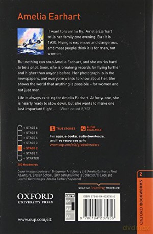 Oxford Bookworms Library: Level 2:: Amelia Earhart [KSIĄŻKA]