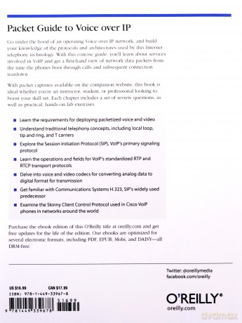 Packet Guide to Voice Over IP: A System Administrator's Guide to Voip Technologies [KSIĄŻKA]