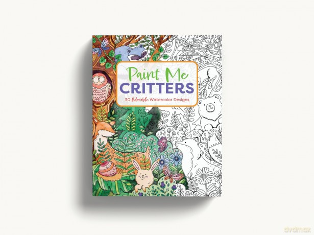 Paint Me Critters: 30 Adorable Watercolor Designs - Cider Mill Press [KSIĄŻKA]