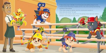 PAW PATROL: The Clean Machine: Discover a world of excitement and teamwork with Rubble and Crew in this illustrated picture book. [KSIĄŻKA]