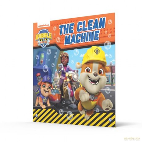 PAW PATROL: The Clean Machine: Discover a world of excitement and teamwork with Rubble and Crew in this illustrated picture book. [KSIĄŻKA]