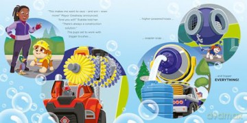 PAW PATROL: The Clean Machine: Discover a world of excitement and teamwork with Rubble and Crew in this illustrated picture book. [KSIĄŻKA]
