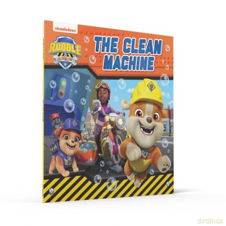 PAW PATROL: The Clean Machine: Discover a world of excitement and teamwork with Rubble and Crew in this illustrated picture book. [KSIĄŻKA]