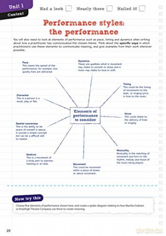 Pearson REVISE BTEC National Performing Arts Revision Guide inc online edition - for 2025 exams: BTEC (REVISE BTEC Nationals in Performing Arts) [KSIĄŻKA]