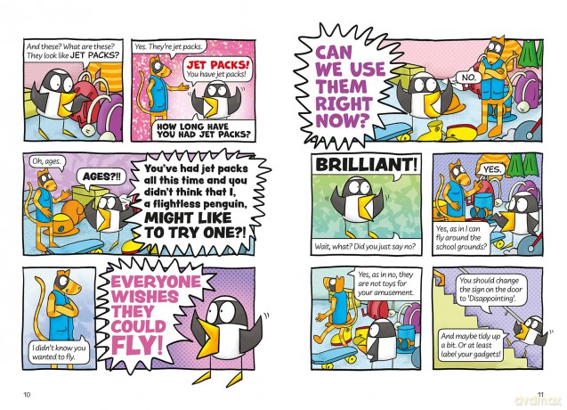 Peng and Spanners: When Pigs Go Bad!: For fans of Bunny vs Monkey and Dogman - Steve Webb [KSIĄŻKA]