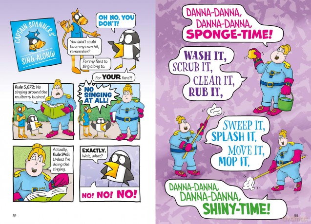 Peng and Spanners: When Pigs Go Bad!: For fans of Bunny vs Monkey and Dogman - Steve Webb [KSIĄŻKA]