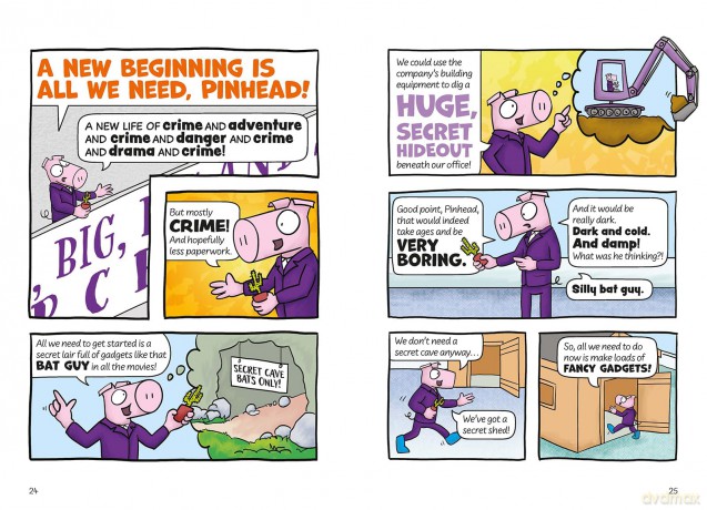 Peng and Spanners: When Pigs Go Bad!: For fans of Bunny vs Monkey and Dogman - Steve Webb [KSIĄŻKA]