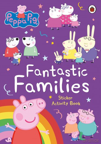 Peppa Pig: Fantastic Families Sticker Activity Book [KSIĄŻKA]