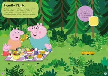 Peppa Pig: Fantastic Families Sticker Activity Book [KSIĄŻKA]