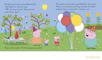 Peppa Pig: Peppa's Surprise Party: A Lift-the-Flap Book - Peppa Pig [KSIĄŻKA]