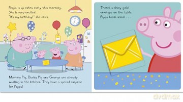 Peppa Pig: Peppa's Surprise Party: A Lift-the-Flap Book - Peppa Pig [KSIĄŻKA]