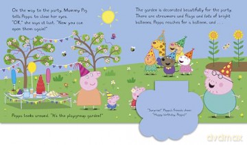 Peppa Pig: Peppa's Surprise Party: A Lift-the-Flap Book - Peppa Pig [KSIĄŻKA]