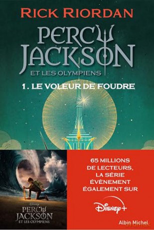 Percy Jackson et les Olympiens T1 - Le Voleur de foudre (Edition 2023-Série Disney+): Tome 1 Le Voleur de foudre [KSIĄŻKA]