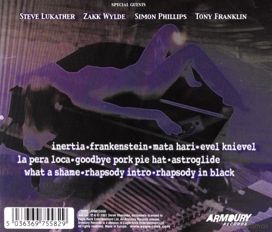 Derek Sherinian: Inertia [CD]