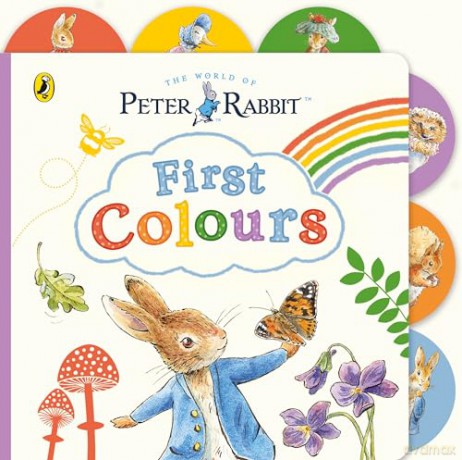 Peter Rabbit: First Colours: Tabbed Board Book - Beatrix Potter [KSIĄŻKA]
