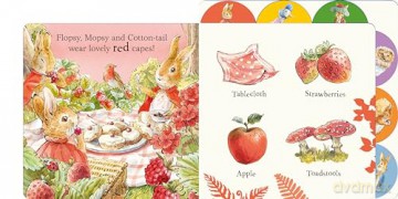 Peter Rabbit: First Colours: Tabbed Board Book - Beatrix Potter [KSIĄŻKA]