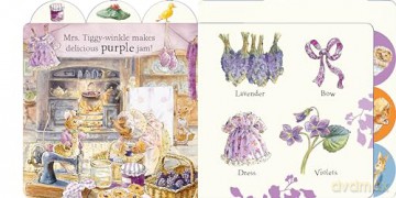 Peter Rabbit: First Colours: Tabbed Board Book - Beatrix Potter [KSIĄŻKA]