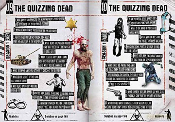 Petrifying Zombie Puzzle Book: Infectious puzzles inspired by the world of The Walking Dead - Jason Ward [KSIĄŻKA]