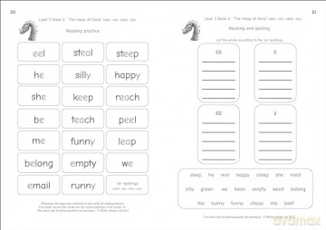Phonic Books Dandelion Readers Reading and Spelling Activities Vowel Spellings Level 3: Four to five spellings for each vowel sound (Phonic Books Beginner Decodable Readers) - Phonic Books [KSIĄŻKA]