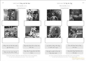 Phonic Books Dandelion Readers Reading and Writing Activities Set 2 Units 1-10 and Set 3 Units 1-10: Sounds of the alphabet and adjacent consonants (Phonic Books Beginner Decodable Readers) - Phonic Books [KSIĄŻKA]
