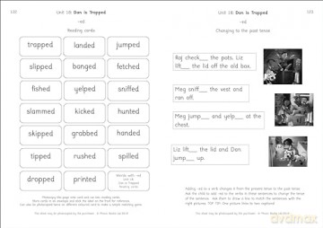 Phonic Books Dandelion Readers Reading and Writing Activities Set 2 Units 11-20: Consonant digraphs and simple two-syllable words (Phonic Books Beginner Decodable Readers) - Phonic Books [KSIĄŻKA]