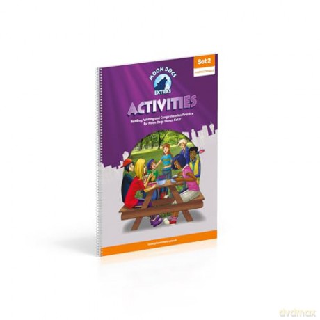 Phonic Books Moon Dogs Extras Set 2 Activities: Adjacent consonants and consonant digraphs (Phonic Books Catch Up Readers) - Phonic Books [KSIĄŻKA]