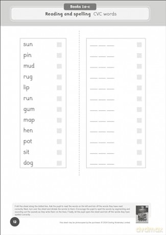 Phonic Books Moon Dogs Extras Set 2 Activities: Adjacent consonants and consonant digraphs (Phonic Books Catch Up Readers) - Phonic Books [KSIĄŻKA]