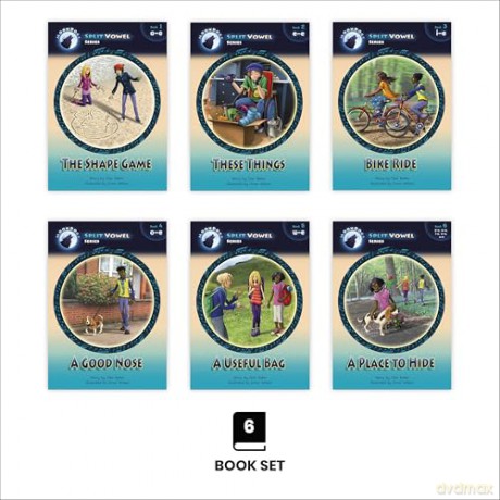 Phonic Books Moon Dogs Split Vowel Spellings: Decodable Phonic Books for Catch Up (silent 'e') - Phonic Books [KSIĄŻKA]