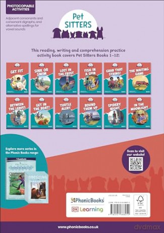 Phonic Books Pet Sitters Activities: Adjacent consonants and consonant digraphs, and alternative spellings for vowel sounds (Phonic Books Catch Up Readers) [KSIĄŻKA]