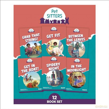 Phonic Books Pet Sitters: Adjacent consonants and consonant digraphs, and alternative spellings for vowel sounds (Phonic Books Catch Up Readers) - Phonic Books [KSIĄŻKA]